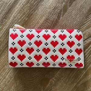 Kate Spade Pixel Heart Wallet